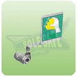 SS Eye Wash Valve With SS Push Handle